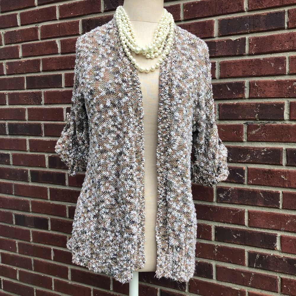 Chico’s Textured Fall Cardigan
